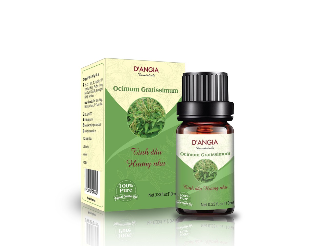 Tinh dầu Hương Nhu